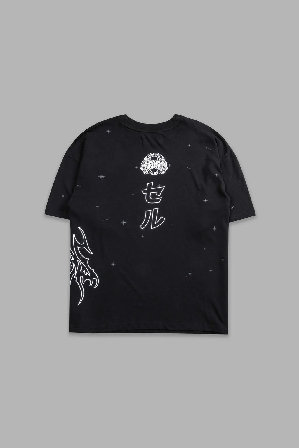 CELL ENERGY "PREMIUM" OVERSIZED TEE IN BLACK