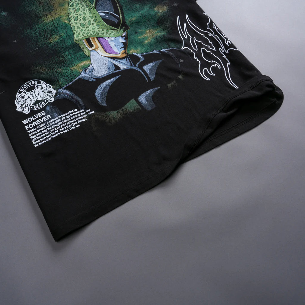 CELL ENERGY "PREMIUM" OVERSIZED TEE IN BLACK