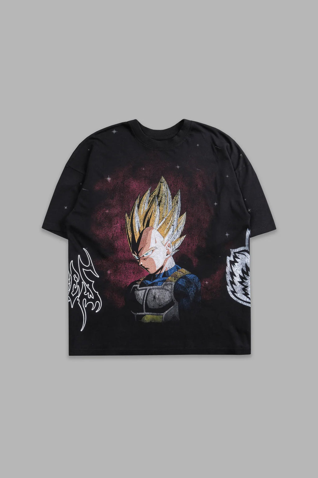 VEGETA ENERGY "PREMIUM" OVERSIZED TEE IN BLACK
