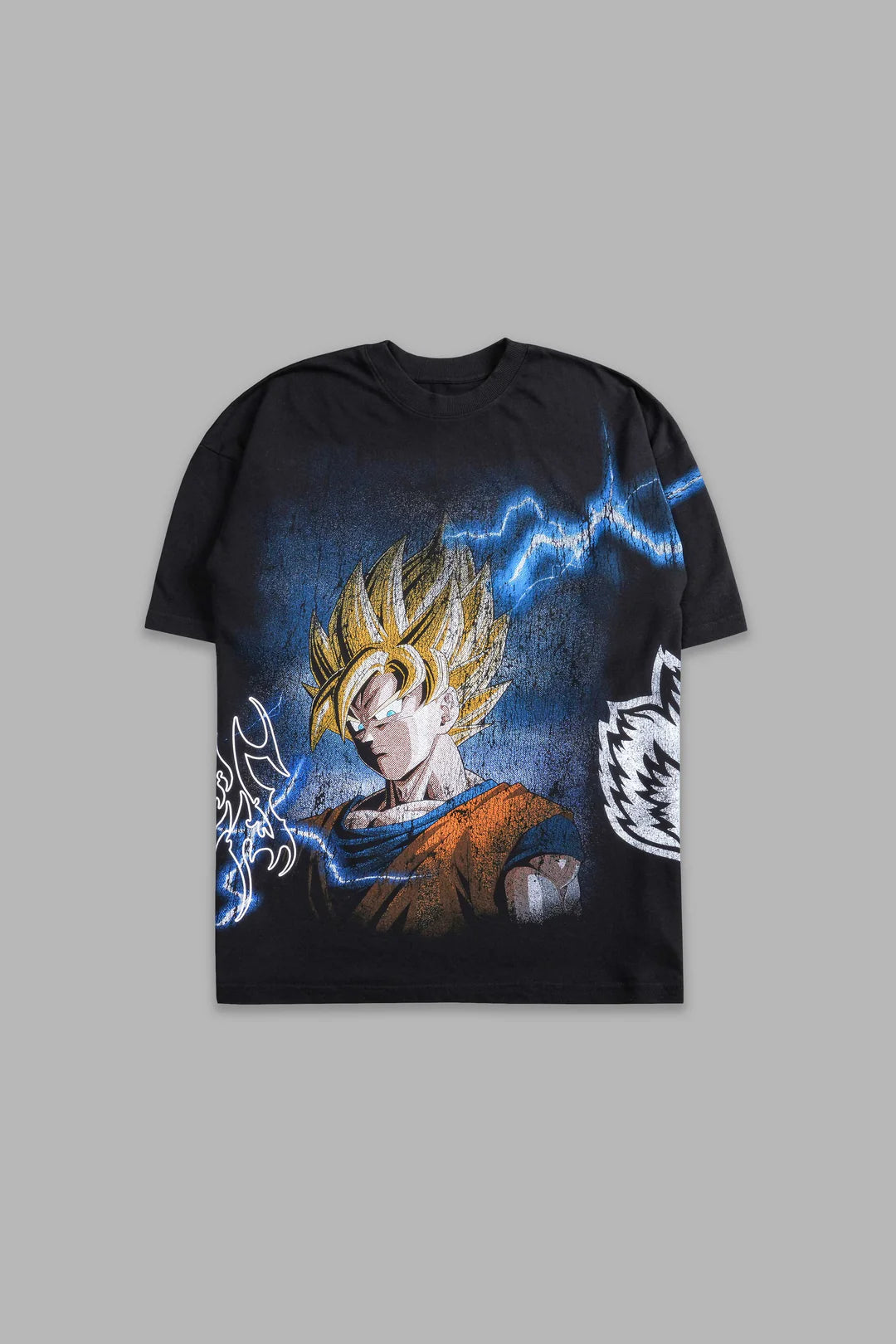 GOKU ENERGY "PREMIUM" OVERSIZED TEE IN BLACK