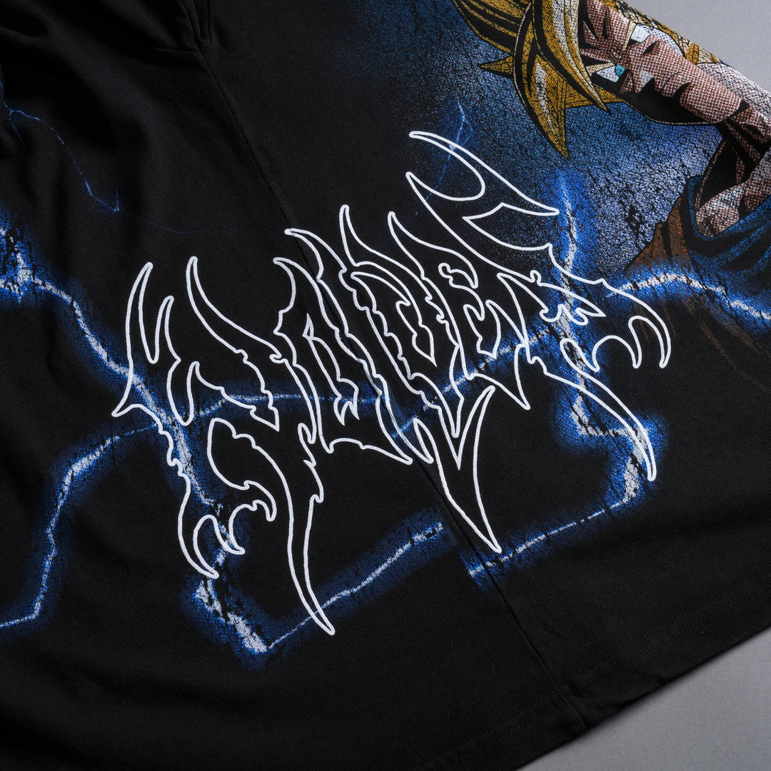 GOKU ENERGY "PREMIUM" OVERSIZED TEE IN BLACK