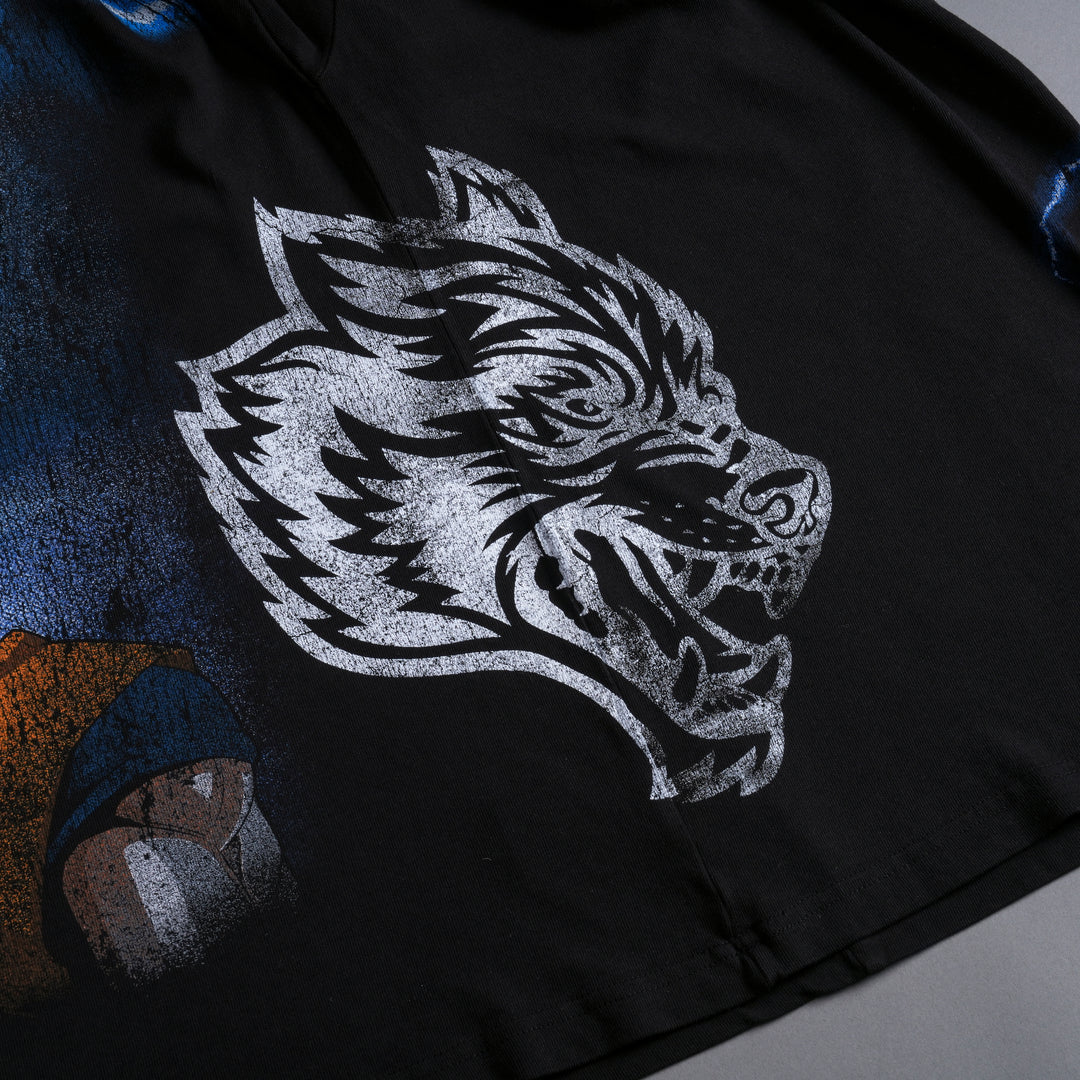 GOKU ENERGY "PREMIUM" OVERSIZED TEE IN BLACK