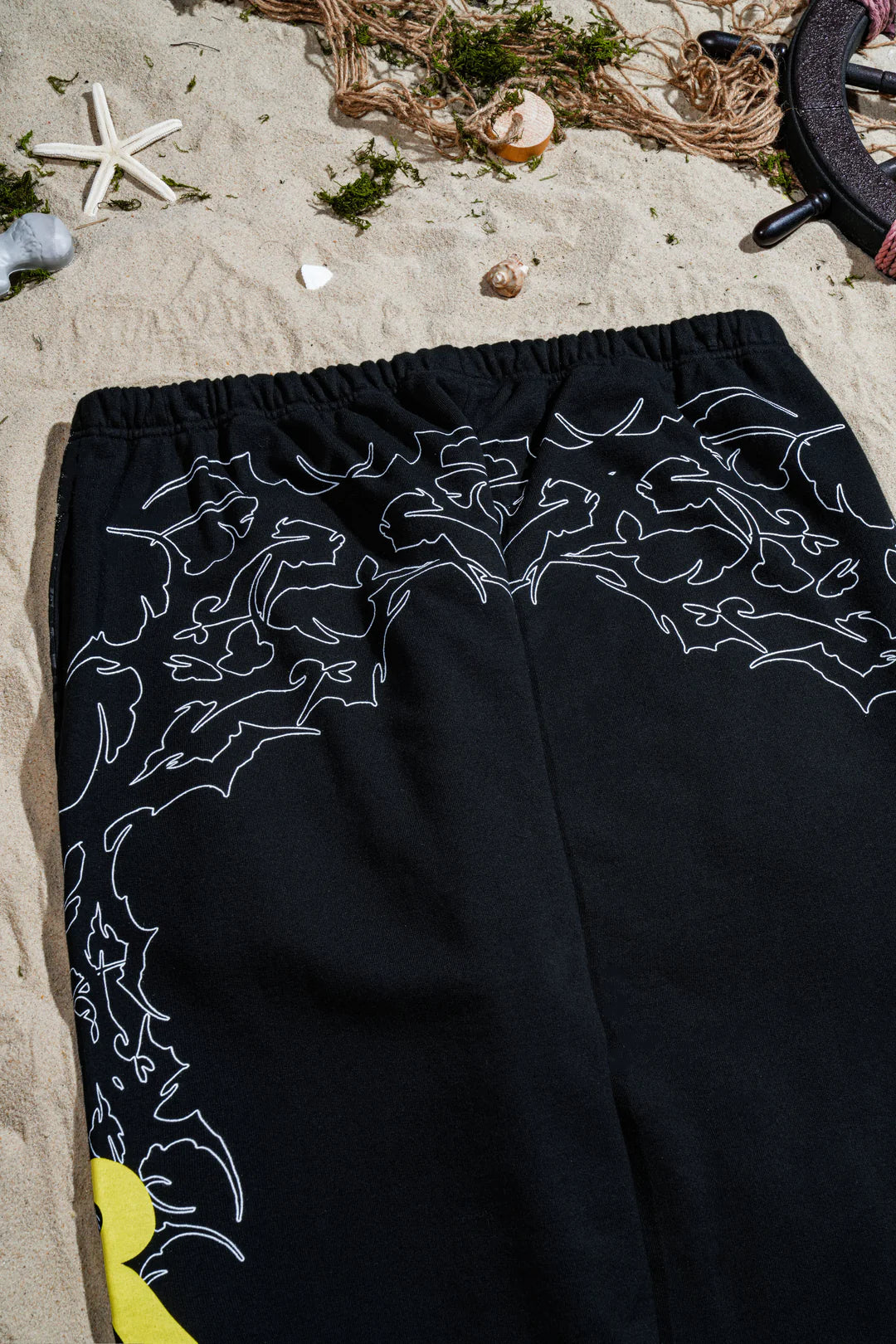 PARA BELLUM LOUNGER SWEAT PANTS IN BLACK