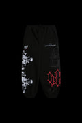 IRON DISCIPLE LOUNGER SWEAT PANTS IN BLACK