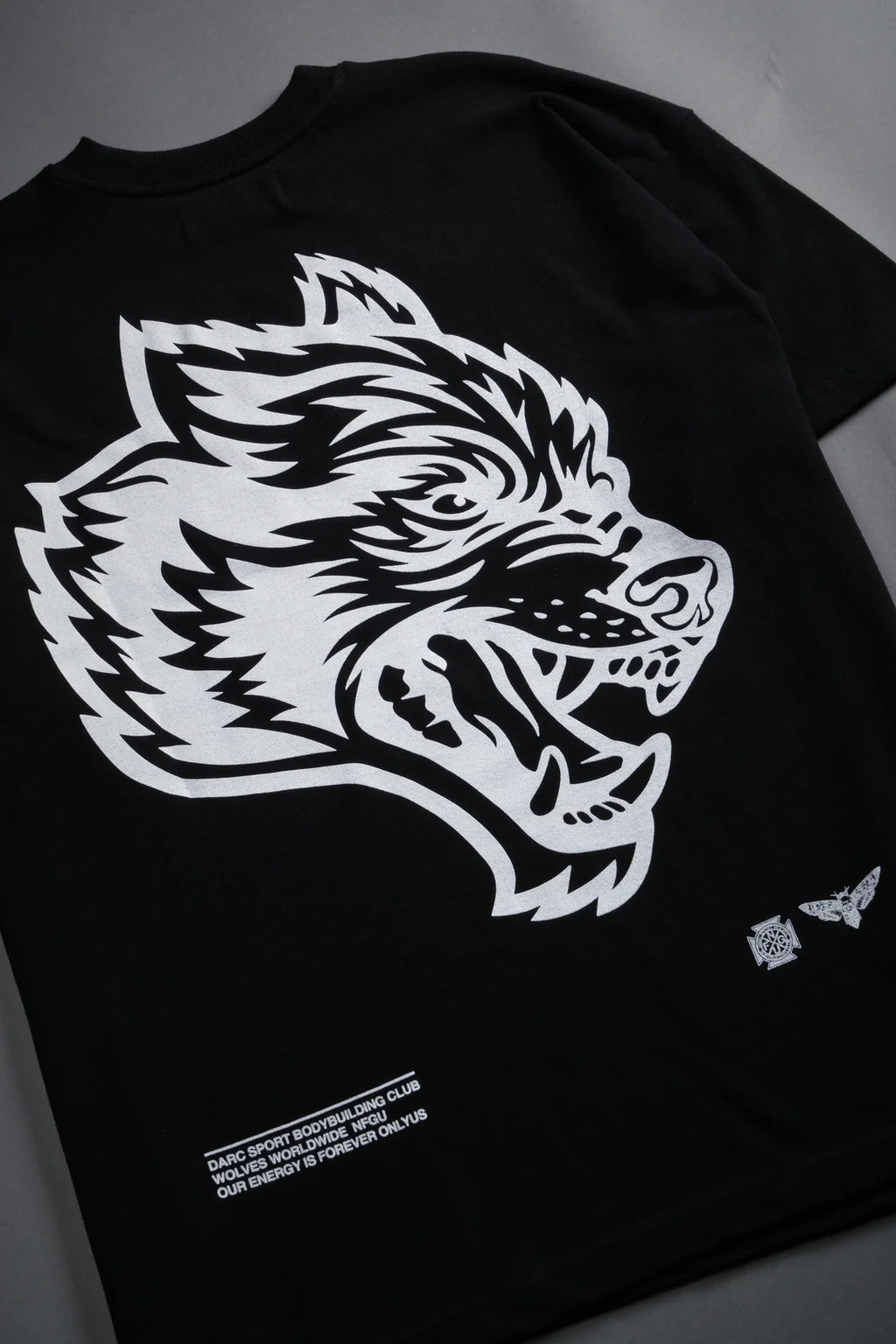 RESPECT US PREMIUM OVERSIZED TEE IN BLACK