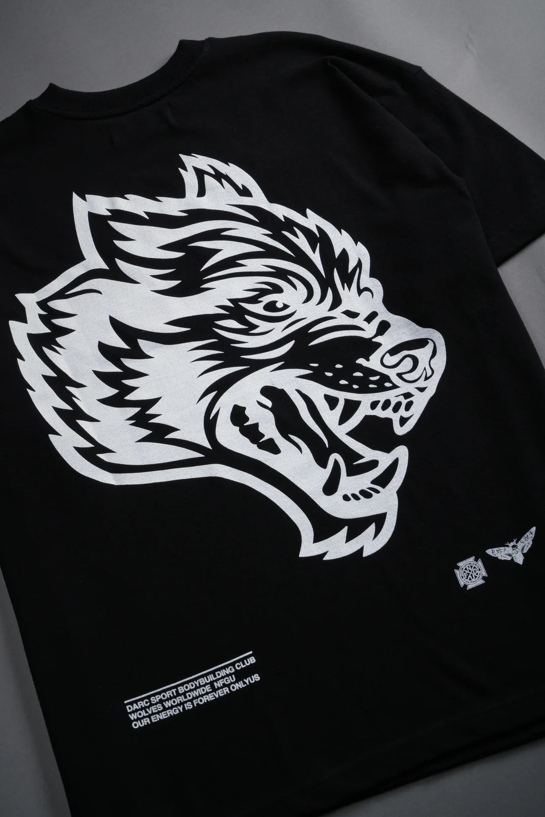 RESPECT US PREMIUM OVERSIZED TEE IN BLACK