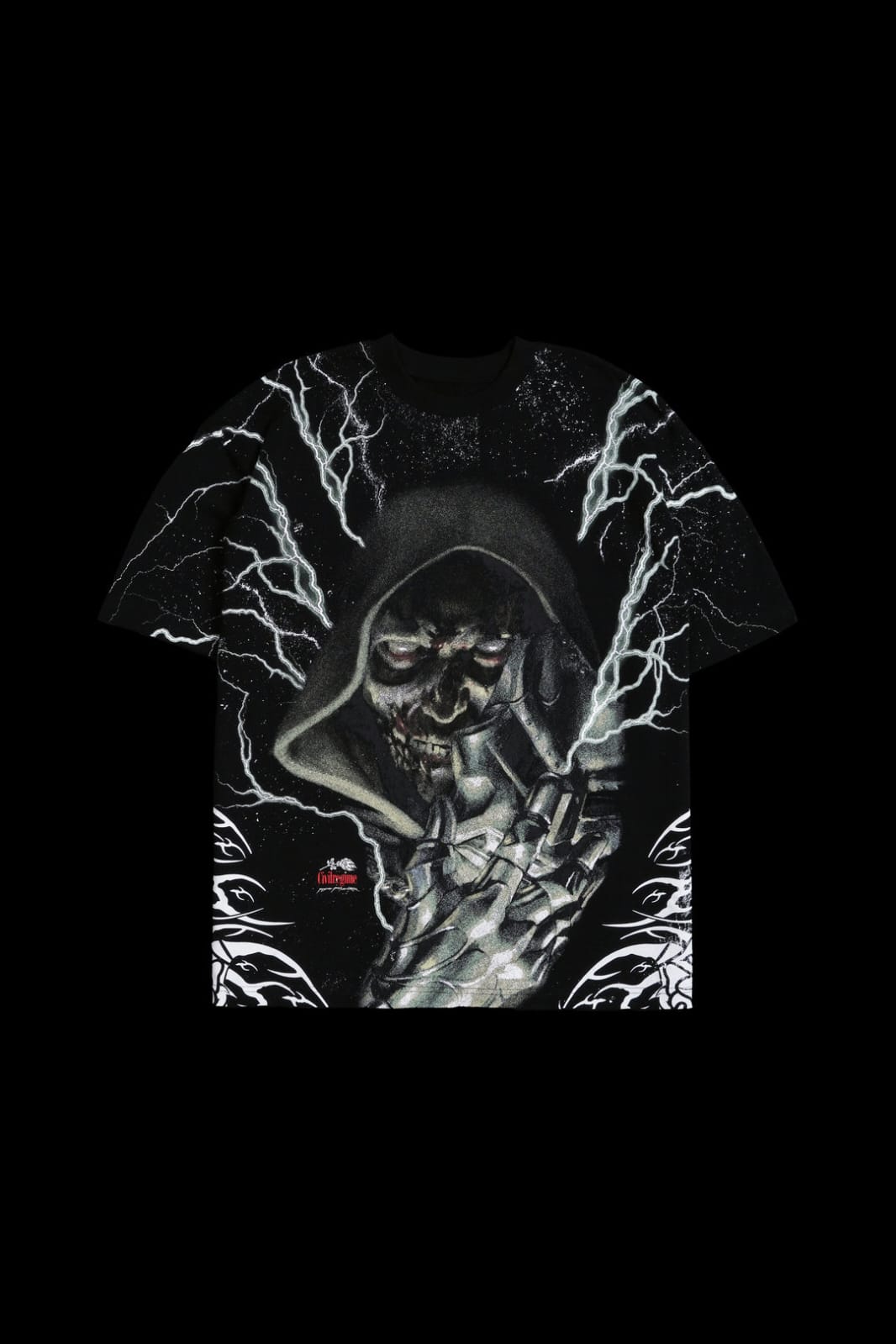 DR. DOOM V2 AMERICAN CLASSIC OVERSIZED TEE IN BLACK