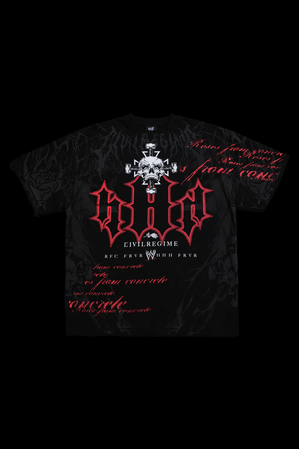 IRON DISCIPLE AMERICAN CLASSIC OVERSIZED TEE IN BLACK