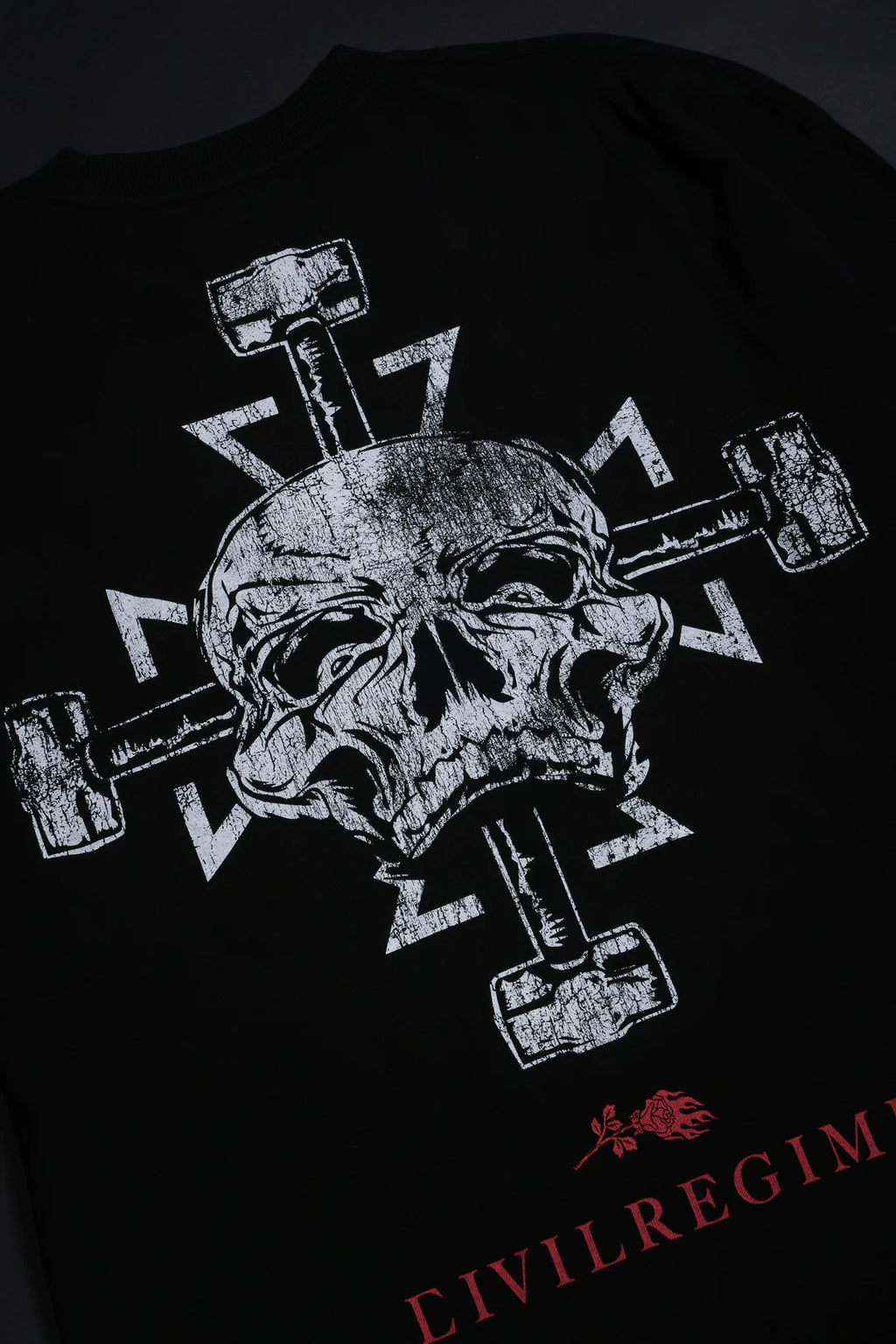 IRON DISCIPLE AMERICAN CLASSIC OVERSIZED TEE IN BLACK