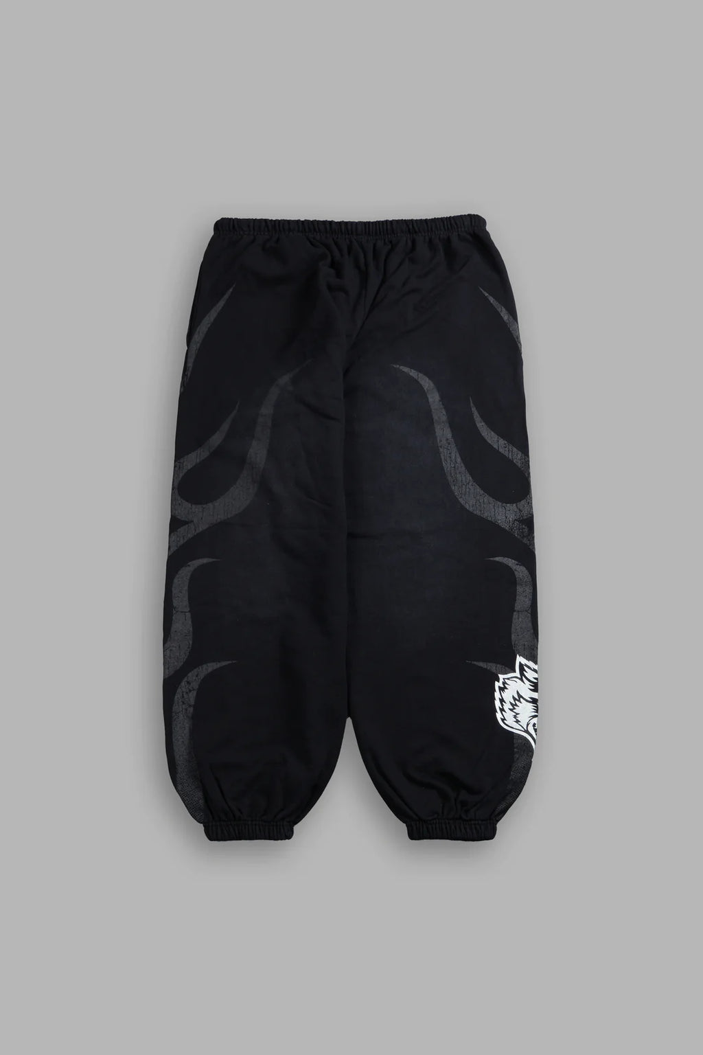 CHOPPER INFERNO LOUNGER SWEAT PANTS IN BLACK SUN FADE