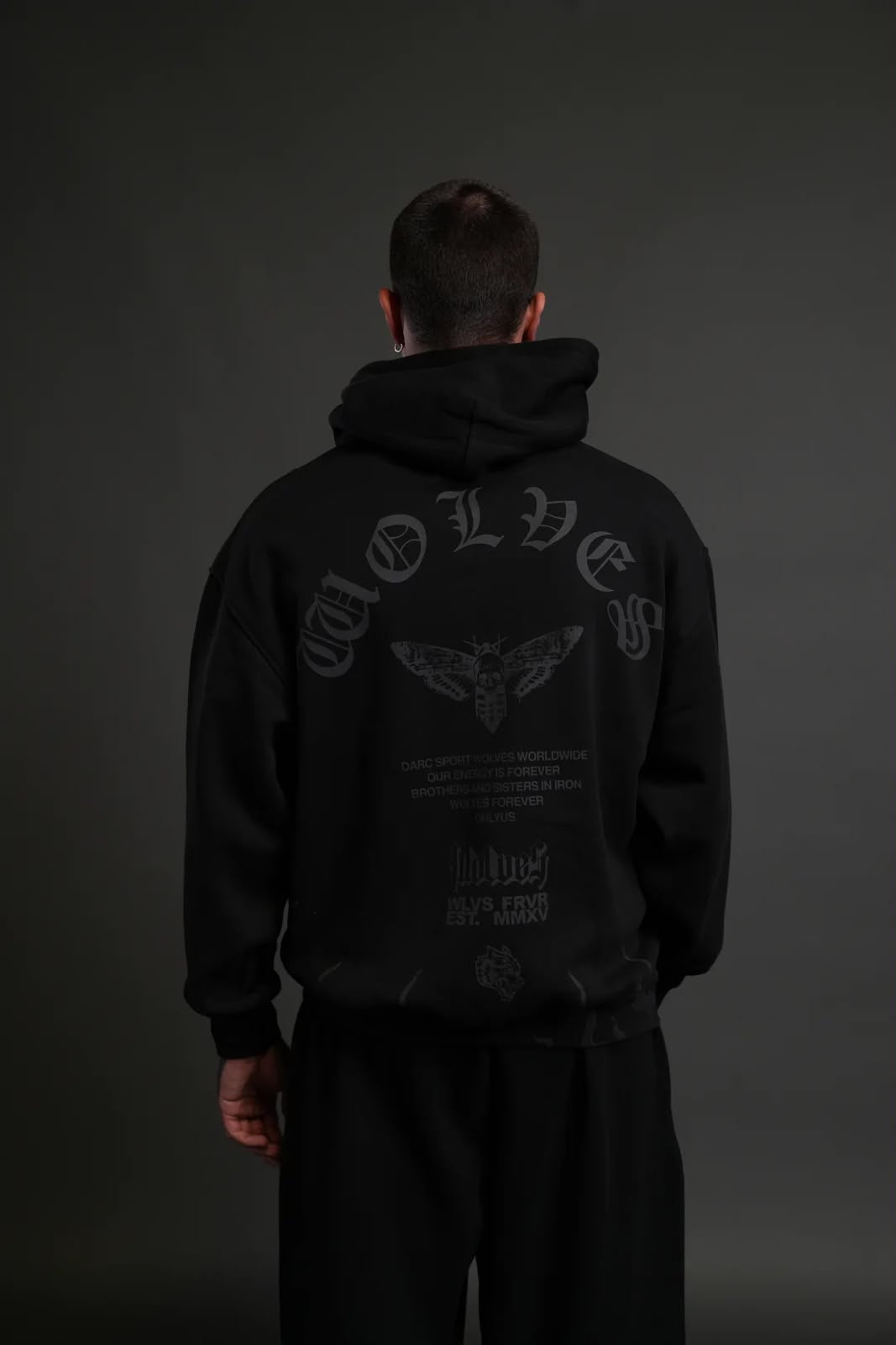 Wolves Never Back Down Pierce Hoodie
