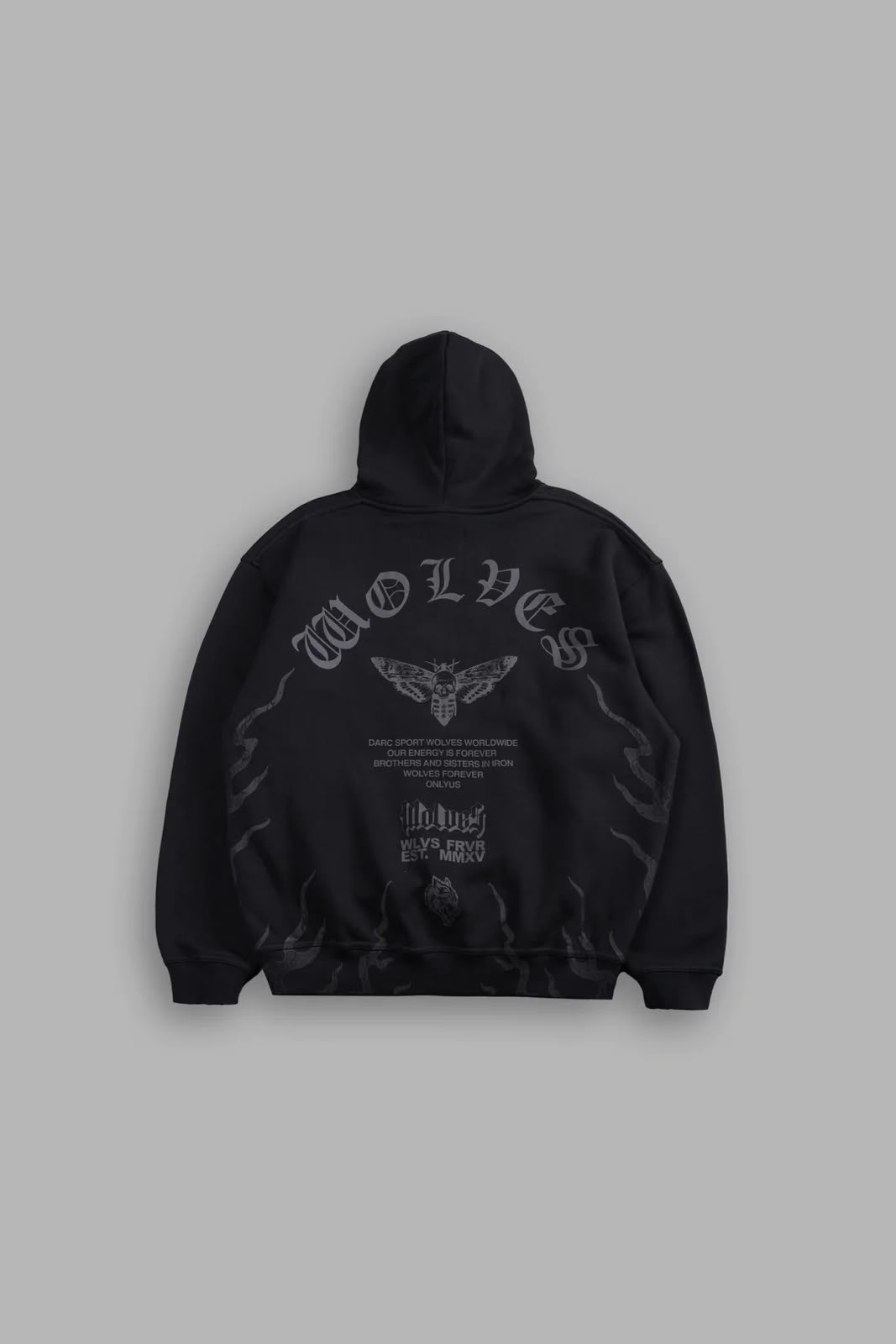 Wolves Never Back Down Pierce Hoodie