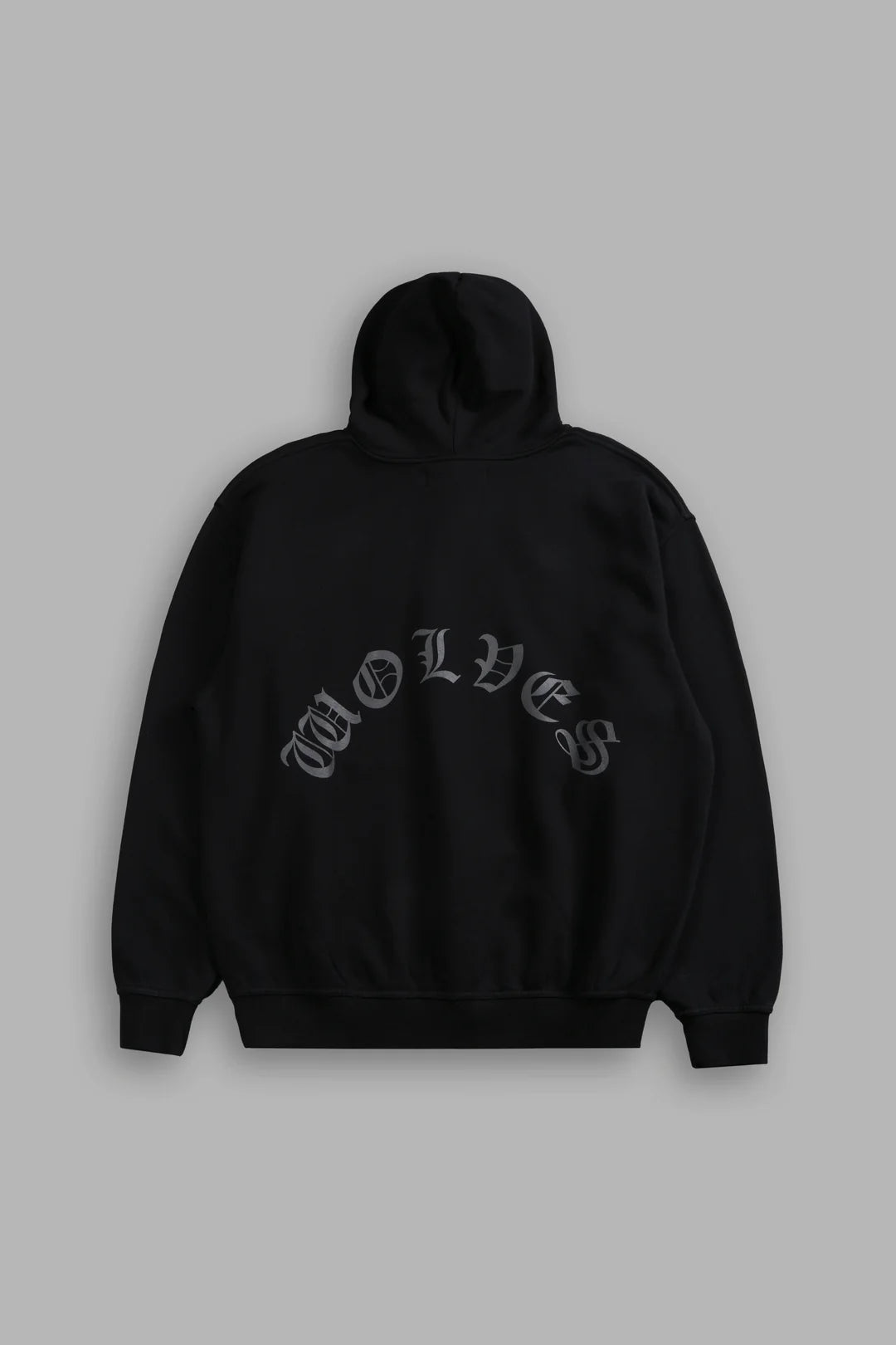 WOLF CHOPPER FRVR "PIERCE" HOODIE IN BLACK