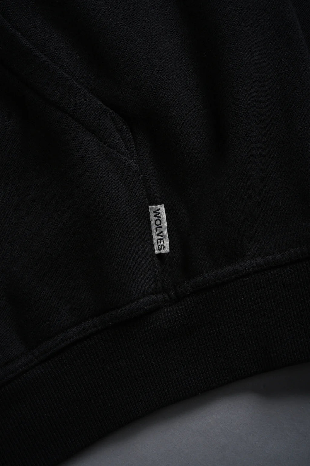 WOLF CHOPPER FRVR "PIERCE" HOODIE IN BLACK