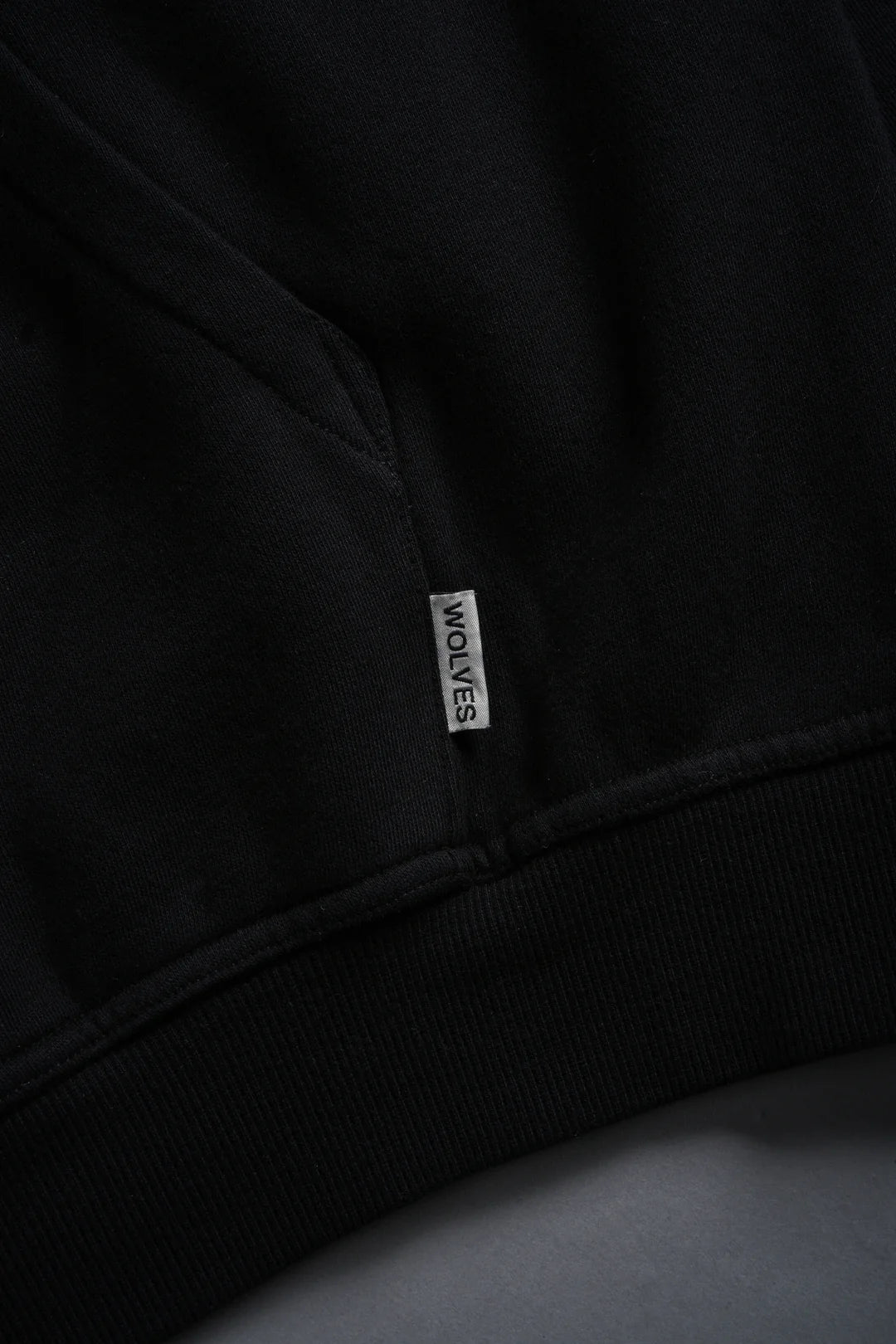 WOLF CHOPPER FRVR "PIERCE" HOODIE IN BLACK