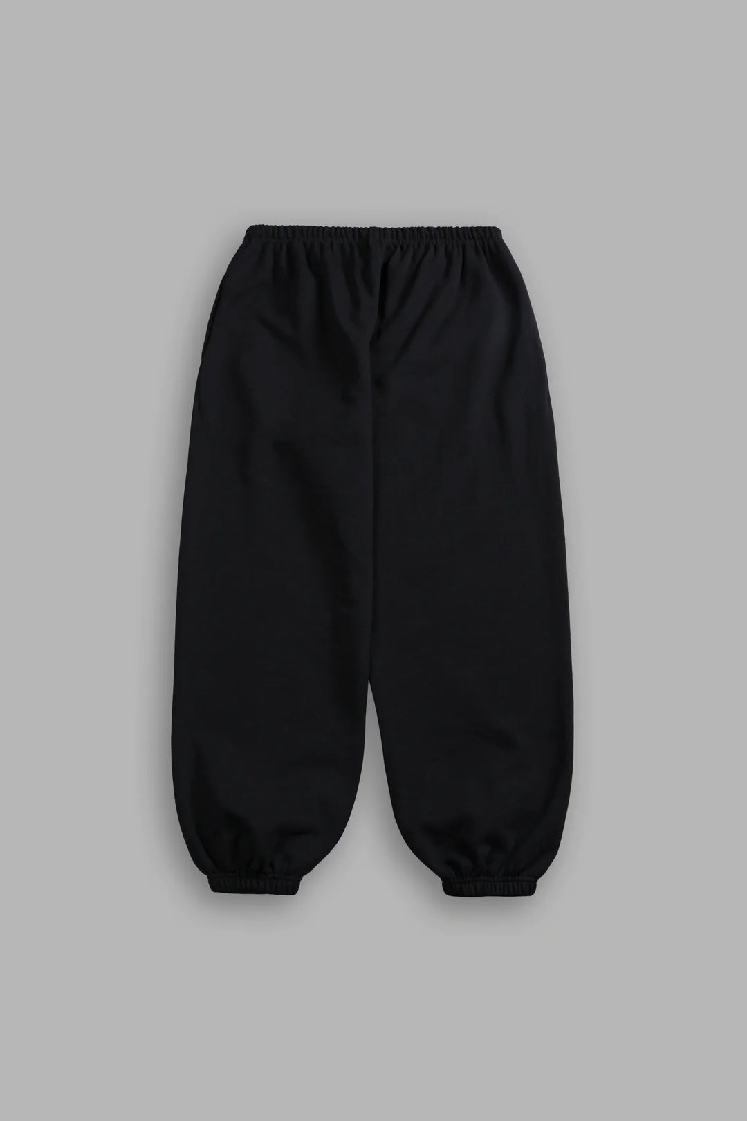 DUAL LOUNGER UNISEX SWEAT PANTS IN BLACK