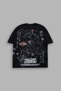 WLVS CODE SIDE-BY-SIDE SERIES PREMIUM TEE IN BLACK