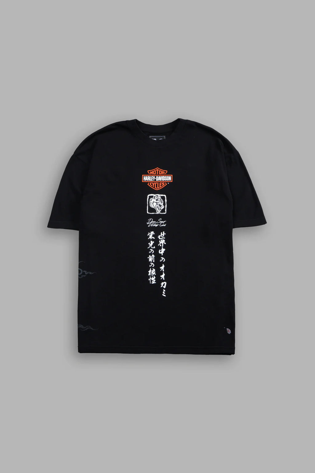 WLVS CODE SIDE-BY-SIDE SERIES PREMIUM TEE IN BLACK
