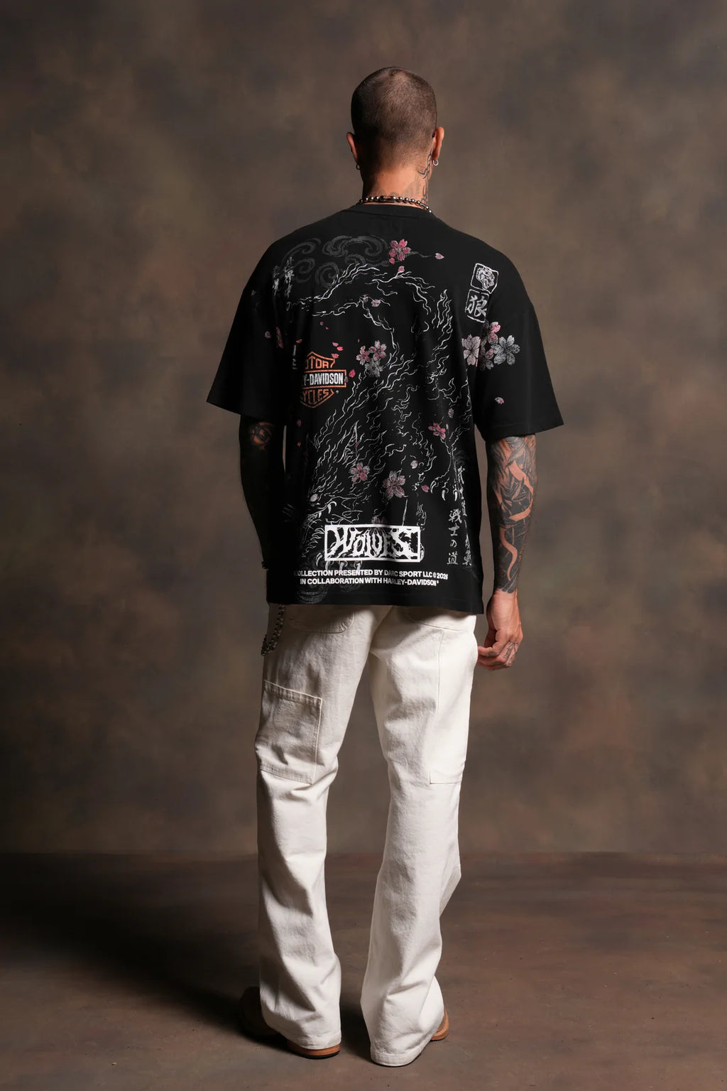 WLVS CODE SIDE-BY-SIDE SERIES PREMIUM TEE IN BLACK