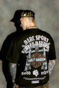 MORI BLOSSOM PREMIUM TEE IN BLACK