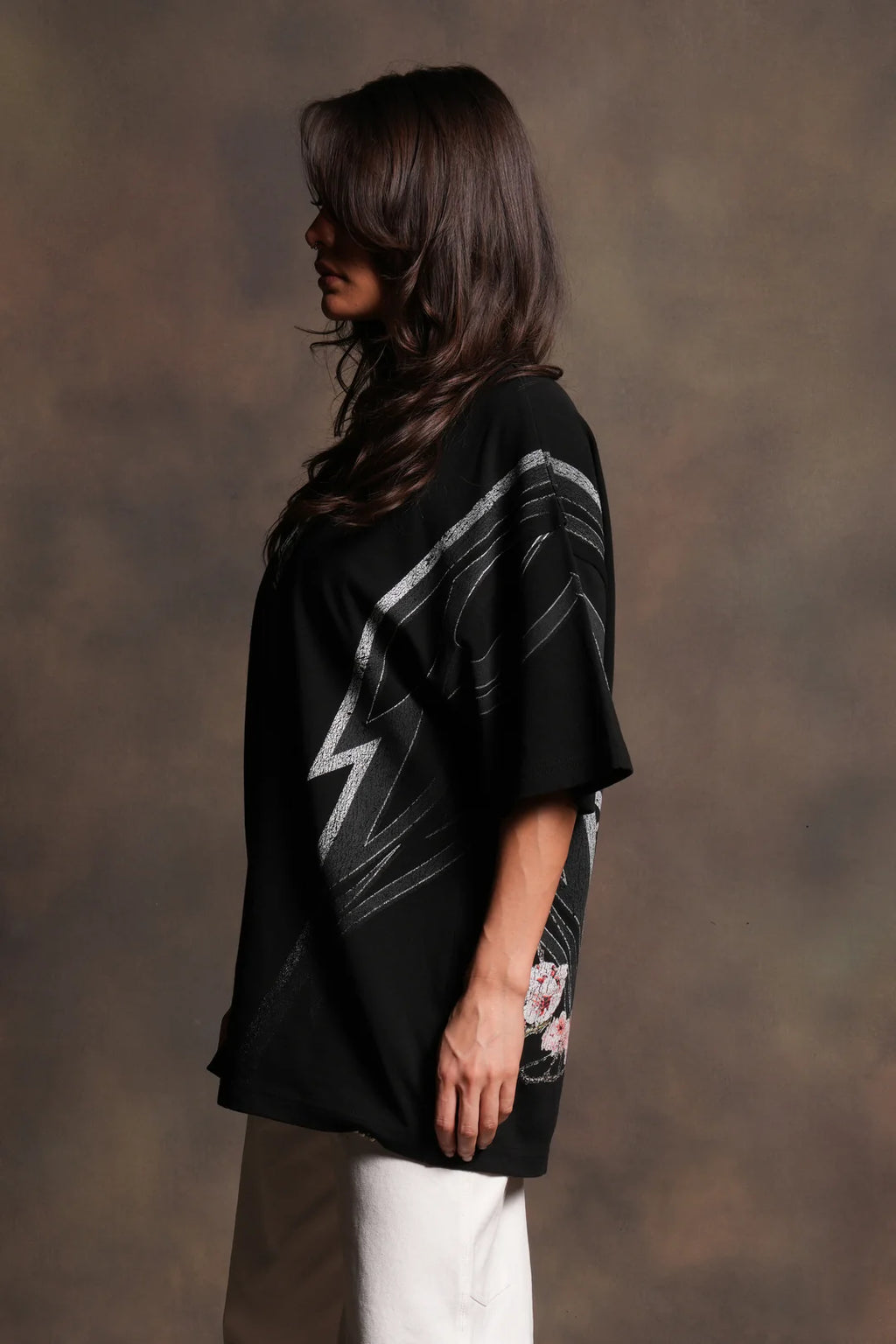 IRON SAKURA PREMIUM TEE IN BLACK