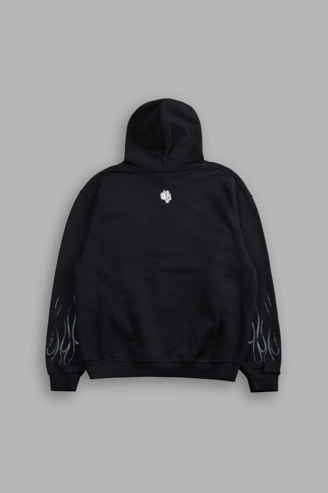 DARC BLOSSOM PIERCE HOODIE IN BLACK