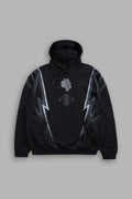IRON SAKURA BISHOP HOODIE IN BLACK