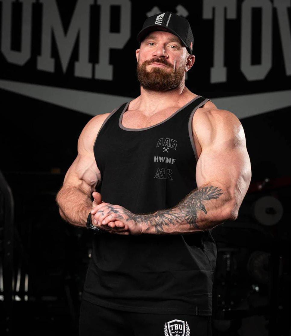 AAR BRAND LOGO TANK BLACK
