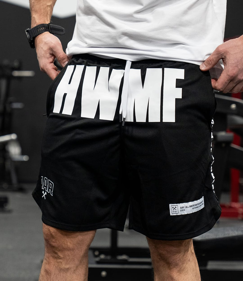 AAR OLD SCHOOL HWMF TRAINING SHORT BLACK