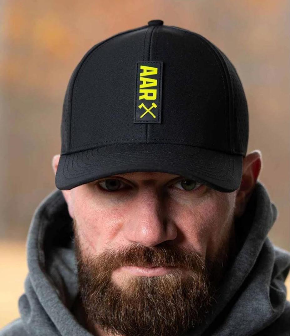 AAR NEON VERT 6 PANEL PERFORMANCE HAT