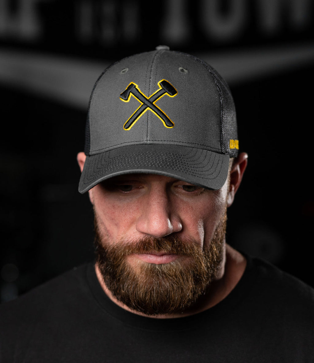 AXE 3D ICON HAT CHARCOAL