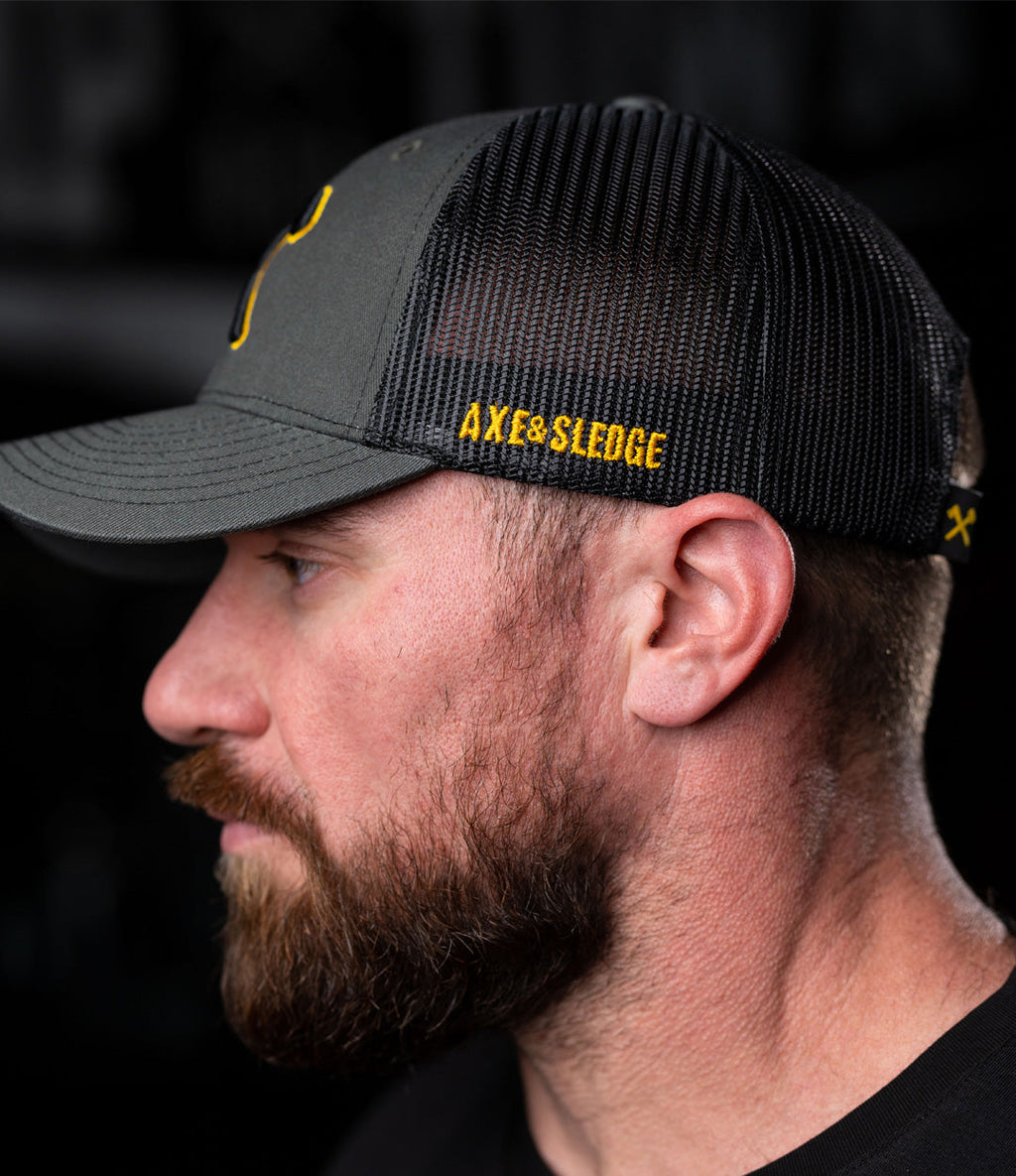 AXE 3D ICON HAT CHARCOAL