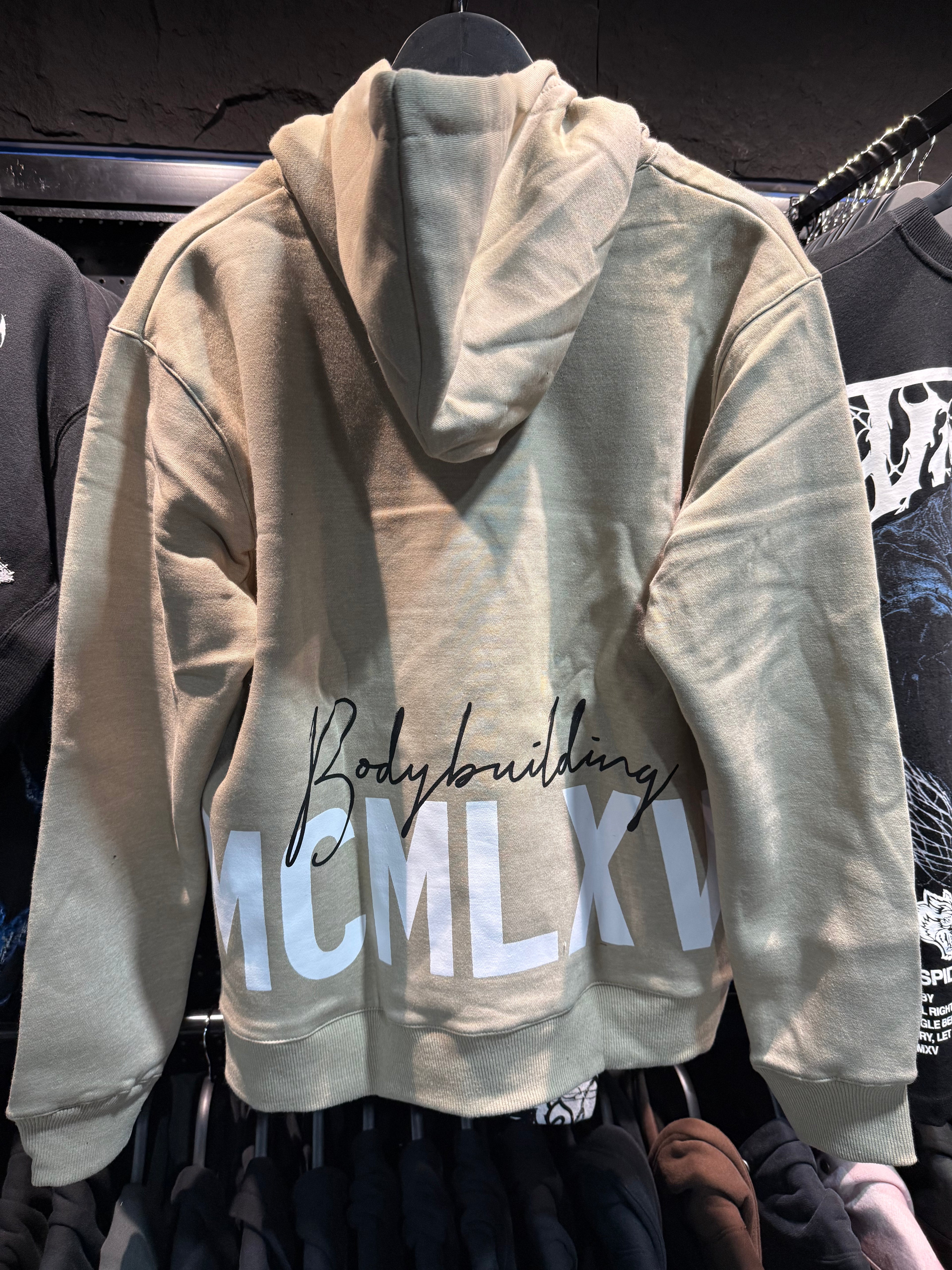 OLYMPIA MCMLXV PULLOVER HOODIE TAN