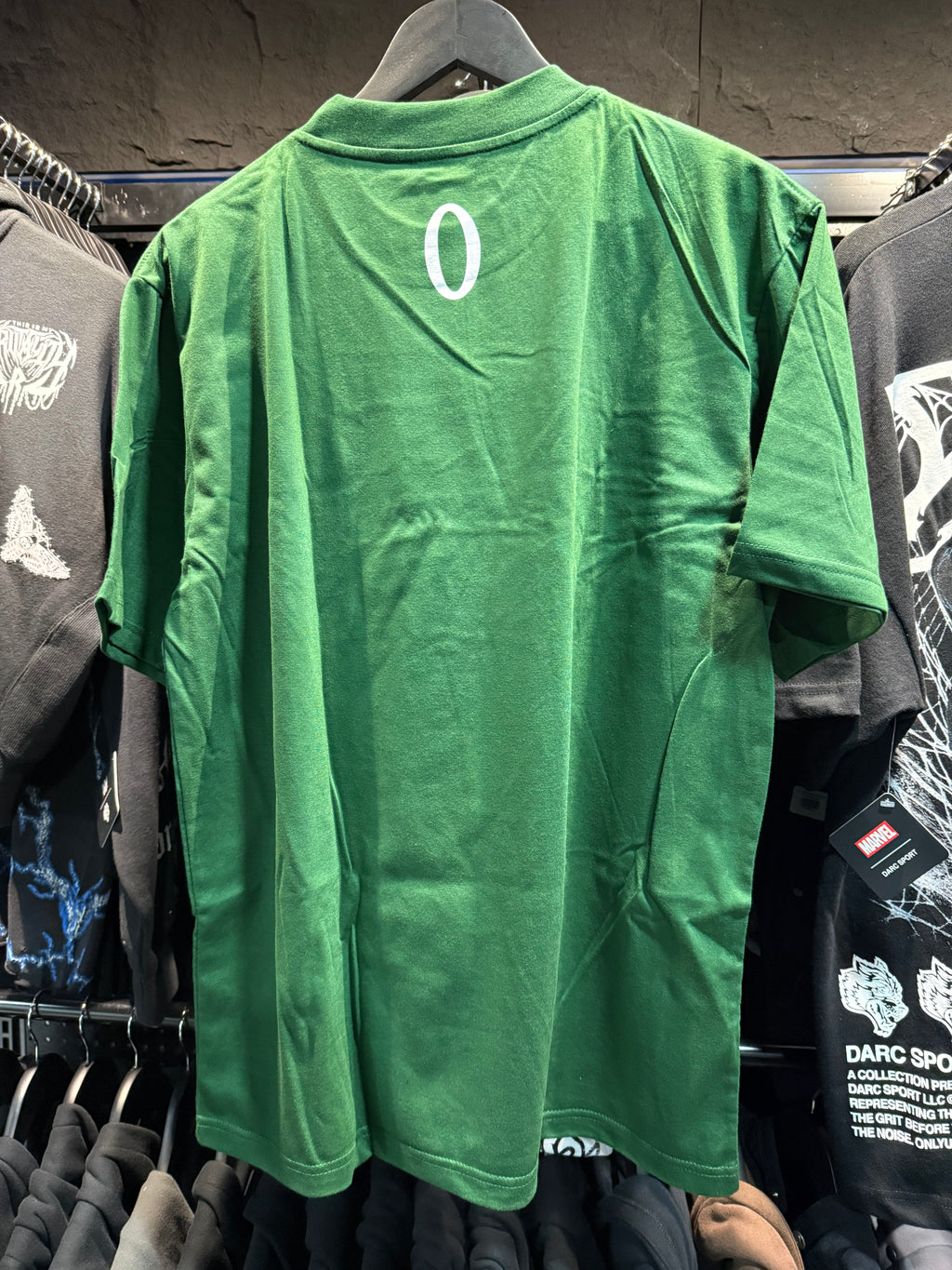OLYMPIA PREMIUM GREEN SKULL OS TEE