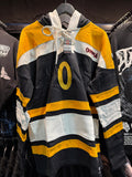 OLYMPIA MENS HOCKEY JERSEY BLACK/GOLD